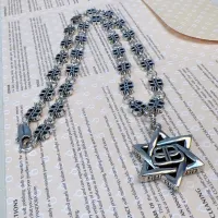 Cheap Balenciaga Necklaces #1414301 Replica Wholesale [$45.00 USD] [ITEM#1414301] on Replica Balenciaga Necklaces