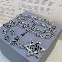 Cheap Balenciaga Necklaces #1414301 Replica Wholesale [$45.00 USD] [ITEM#1414301] on Replica Balenciaga Necklaces