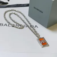 Cheap Balenciaga Necklaces #1414333 Replica Wholesale [$56.00 USD] [ITEM#1414333] on Replica Balenciaga Necklaces