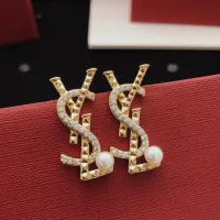 Cheap Yves Saint Laurent YSL Earrings For Women #1414359 Replica Wholesale [$27.00 USD] [ITEM#1414359] on Replica Yves Saint Laurent YSL Earrings