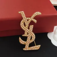 Cheap Yves Saint Laurent Brooches For Women #1414369 Replica Wholesale [$29.00 USD] [ITEM#1414369] on Replica Yves Saint Laurent Brooches
