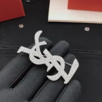 Cheap Yves Saint Laurent Brooches For Women #1414370 Replica Wholesale [$29.00 USD] [ITEM#1414370] on Replica Yves Saint Laurent Brooches