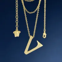 Cheap Versace Necklaces #1414387 Replica Wholesale [$27.00 USD] [ITEM#1414387] on Replica Versace Necklaces
