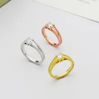 Cheap Van Cleef &amp; Arpels Rings For Women #1414440 Replica Wholesale [$25.00 USD] [ITEM#1414440] on Replica Van Cleef &amp; Arpels Rings