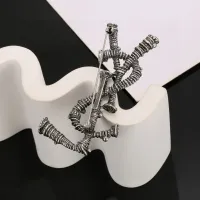 Cheap Yves Saint Laurent Brooches For Women #1414464 Replica Wholesale [$29.00 USD] [ITEM#1414464] on Replica Yves Saint Laurent Brooches