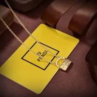 Cheap Fendi Necklaces #1414471 Replica Wholesale [$25.00 USD] [ITEM#1414471] on Replica Fendi Necklaces