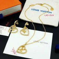 Cheap Louis Vuitton LV Jewelry Set #1414518 Replica Wholesale [$48.00 USD] [ITEM#1414518] on Replica Louis Vuitton LV Jewelry Set