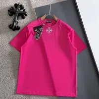 Cheap Chrome Hearts T-Shirts Short Sleeved For Unisex #1414536 Replica Wholesale [$42.00 USD] [ITEM#1414536] on Replica Chrome Hearts T-Shirts