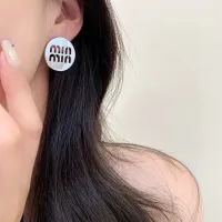 Cheap MIU MIU Earrings For Women #1414560 Replica Wholesale [$25.00 USD] [ITEM#1414560] on Replica MIU MIU Earrings