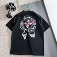Cheap Chrome Hearts T-Shirts Short Sleeved For Unisex #1414571 Replica Wholesale [$42.00 USD] [ITEM#1414571] on Replica Chrome Hearts T-Shirts
