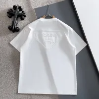 Cheap Prada T-Shirts Short Sleeved For Unisex #1414593 Replica Wholesale [$42.00 USD] [ITEM#1414593] on Replica Prada T-Shirts