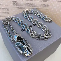 Cheap Balenciaga Necklaces #1414671 Replica Wholesale [$56.00 USD] [ITEM#1414671] on Replica Balenciaga Necklaces