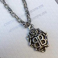 Cheap Balenciaga Necklaces #1414676 Replica Wholesale [$56.00 USD] [ITEM#1414676] on Replica Balenciaga Necklaces