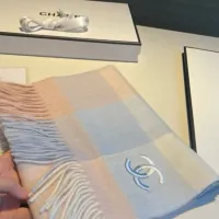 Cheap Chanel Scarves #1414718 Replica Wholesale [$48.00 USD] [ITEM#1414718] on Replica Chanel Scarves