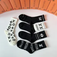 Cheap Louis Vuitton LV Socks #1414816 Replica Wholesale [$29.00 USD] [ITEM#1414816] on Replica Louis Vuitton LV Socks