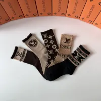 Cheap Louis Vuitton LV Socks #1414817 Replica Wholesale [$29.00 USD] [ITEM#1414817] on Replica Louis Vuitton LV Socks