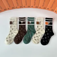 Cheap Louis Vuitton LV Socks #1414848 Replica Wholesale [$29.00 USD] [ITEM#1414848] on Replica Louis Vuitton LV Socks