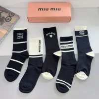 Cheap MIU MIU Socks #1414871 Replica Wholesale [$29.00 USD] [ITEM#1414871] on Replica MIU MIU Socks