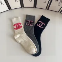 Cheap Chanel Socks #1414877 Replica Wholesale [$32.00 USD] [ITEM#1414877] on Replica Chanel Socks