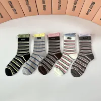 Cheap MIU MIU Socks #1414879 Replica Wholesale [$32.00 USD] [ITEM#1414879] on Replica MIU MIU Socks
