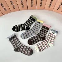Cheap MIU MIU Socks #1414879 Replica Wholesale [$32.00 USD] [ITEM#1414879] on Replica MIU MIU Socks