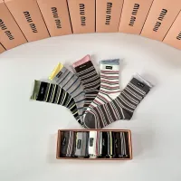 Cheap MIU MIU Socks #1414879 Replica Wholesale [$32.00 USD] [ITEM#1414879] on Replica MIU MIU Socks