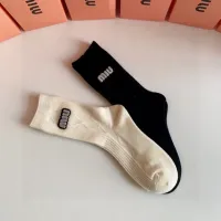 Cheap MIU MIU Socks #1414886 Replica Wholesale [$29.00 USD] [ITEM#1414886] on Replica MIU MIU Socks