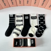 Cheap MIU MIU Socks #1414888 Replica Wholesale [$29.00 USD] [ITEM#1414888] on Replica MIU MIU Socks