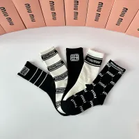 Cheap MIU MIU Socks #1414888 Replica Wholesale [$29.00 USD] [ITEM#1414888] on Replica MIU MIU Socks