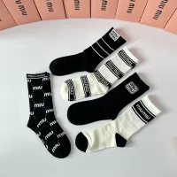 Cheap MIU MIU Socks #1414888 Replica Wholesale [$29.00 USD] [ITEM#1414888] on Replica MIU MIU Socks