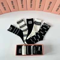 Cheap MIU MIU Socks #1414888 Replica Wholesale [$29.00 USD] [ITEM#1414888] on Replica MIU MIU Socks