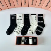 Cheap MIU MIU Socks #1414889 Replica Wholesale [$29.00 USD] [ITEM#1414889] on Replica MIU MIU Socks