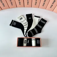 Cheap MIU MIU Socks #1414889 Replica Wholesale [$29.00 USD] [ITEM#1414889] on Replica MIU MIU Socks