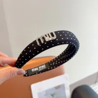 Cheap MIU MIU Headband For Women #1415019 Replica Wholesale [$27.00 USD] [ITEM#1415019] on Replica MIU MIU Headband