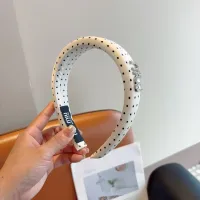 Cheap MIU MIU Headband For Women #1415020 Replica Wholesale [$27.00 USD] [ITEM#1415020] on Replica MIU MIU Headband