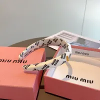 Cheap MIU MIU Headband For Women #1415044 Replica Wholesale [$27.00 USD] [ITEM#1415044] on Replica MIU MIU Headband