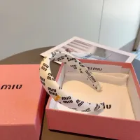 Cheap MIU MIU Headband For Women #1415044 Replica Wholesale [$27.00 USD] [ITEM#1415044] on Replica MIU MIU Headband