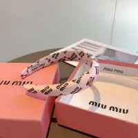 Cheap MIU MIU Headband For Women #1415045 Replica Wholesale [$27.00 USD] [ITEM#1415045] on Replica MIU MIU Headband
