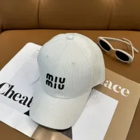 Cheap MIU MIU Caps #1415106 Replica Wholesale [$27.00 USD] [ITEM#1415106] on Replica MIU MIU Caps