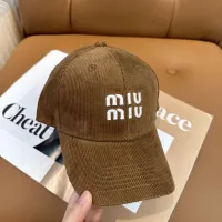 Cheap MIU MIU Caps #1415108 Replica Wholesale [$27.00 USD] [ITEM#1415108] on Replica MIU MIU Caps