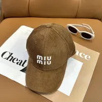 Cheap MIU MIU Caps #1415108 Replica Wholesale [$27.00 USD] [ITEM#1415108] on Replica MIU MIU Caps