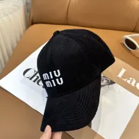 Cheap MIU MIU Caps #1415110 Replica Wholesale [$27.00 USD] [ITEM#1415110] on Replica MIU MIU Caps
