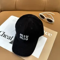 Cheap MIU MIU Caps #1415110 Replica Wholesale [$27.00 USD] [ITEM#1415110] on Replica MIU MIU Caps