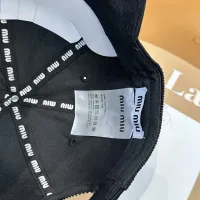 Cheap MIU MIU Caps #1415110 Replica Wholesale [$27.00 USD] [ITEM#1415110] on Replica MIU MIU Caps