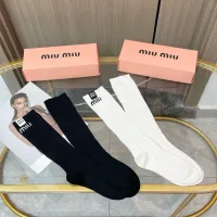 Cheap MIU MIU Socks #1415139 Replica Wholesale [$29.00 USD] [ITEM#1415139] on Replica MIU MIU Socks
