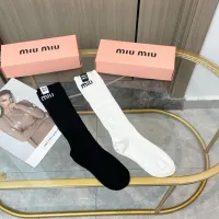 Cheap MIU MIU Socks #1415139 Replica Wholesale [$29.00 USD] [ITEM#1415139] on Replica MIU MIU Socks