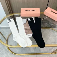Cheap MIU MIU Socks #1415139 Replica Wholesale [$29.00 USD] [ITEM#1415139] on Replica MIU MIU Socks