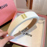 Cheap MIU MIU Headband For Women #1415153 Replica Wholesale [$27.00 USD] [ITEM#1415153] on Replica MIU MIU Headband