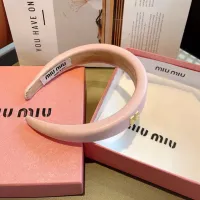Cheap MIU MIU Headband For Women #1415154 Replica Wholesale [$27.00 USD] [ITEM#1415154] on Replica MIU MIU Headband