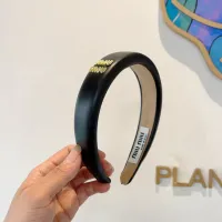 Cheap MIU MIU Headband For Women #1415155 Replica Wholesale [$27.00 USD] [ITEM#1415155] on Replica MIU MIU Headband